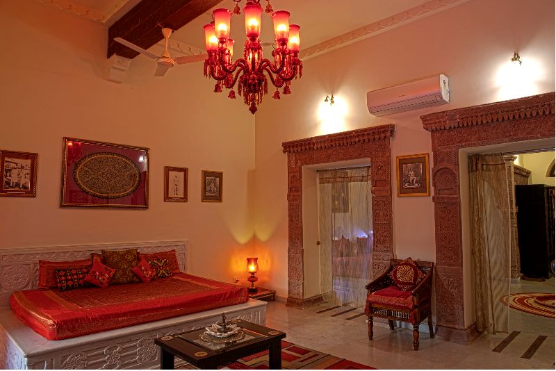 Room of Fort Hotel in Jodhpur Rajasthan