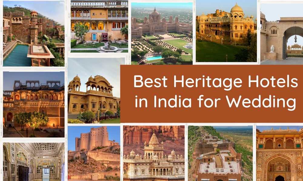 Heritage Hotels in India for Wedding